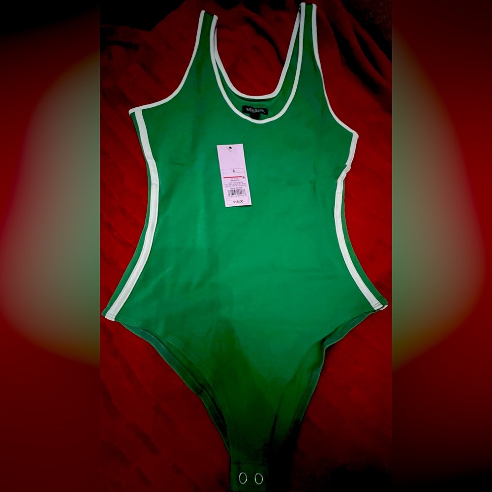 Wild Fable Green Swimsuit NWT